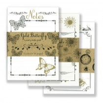 A6 Ivory Pad Metallic Ink